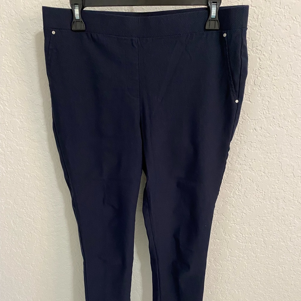 Jones New York Blue Slim Pants Size L